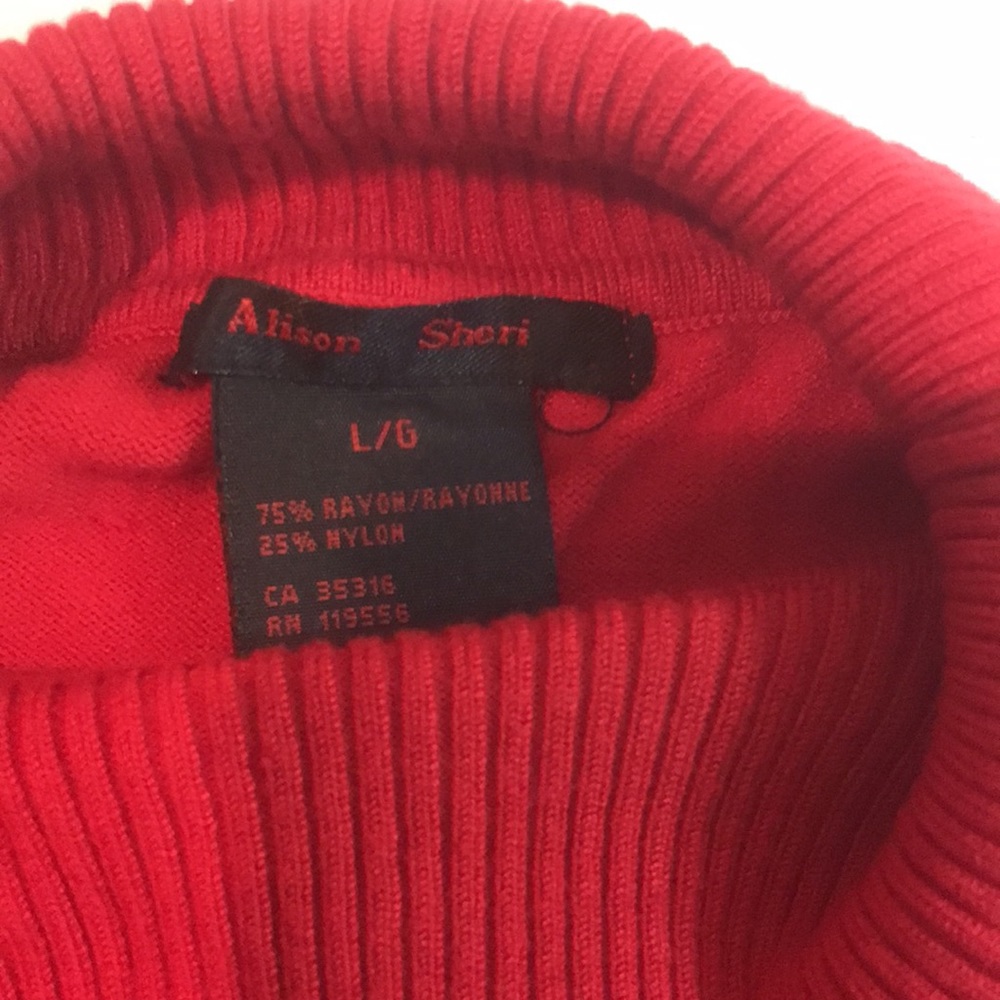 Alison Sheri High Neck Shell Sweater - Picture 5 of 6